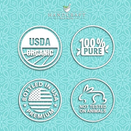 Handcraft Blends Organic Cedarwood Essential Oil - Premium Grade for Diffuser and Aromatherapy - USDA Organic - 1 Fl Oz