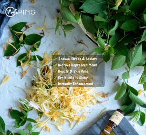 Sandalwood & Clary Sage Essential Oils for Aroma and Spa - 100% Pure Organic Natural Plant Oils, 2x10ML Sandalwood & C