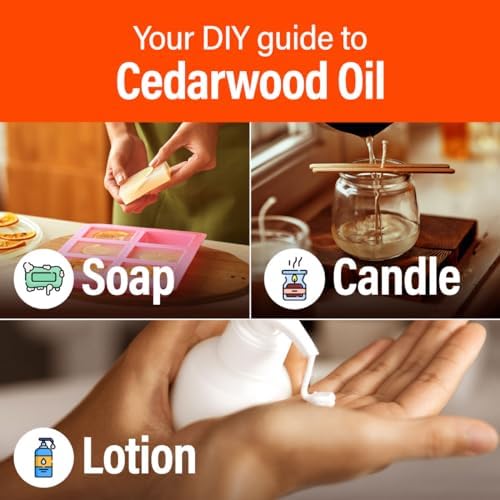 H'ana Sandalwood Essential Oil - 1.02 Fl Oz - for Hair and Skin, Aromatherapy, DIY Soap Making - ClimatePartner Certifie