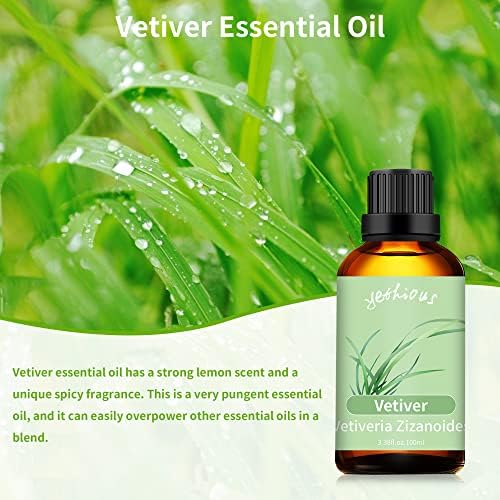 Yethious Pure Sandalwood Essential Oil for Aromatherapy & Diffuser - 10ML