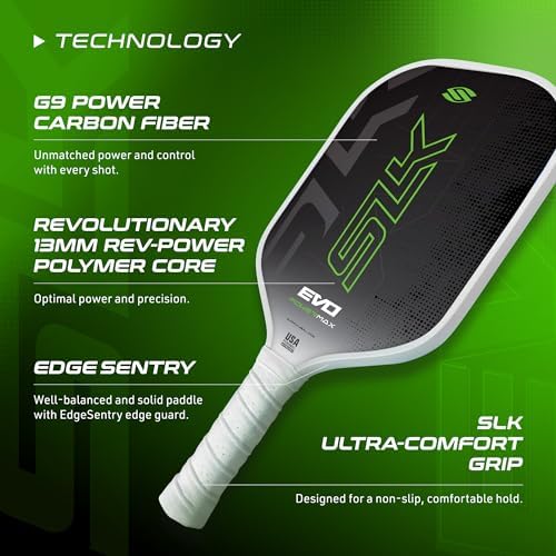Selkirk Sport SLK Evo Pickleball Paddles for Power and Control Enthusiasts | Selkirk Sport SLK Evo Pickleball Paddles: