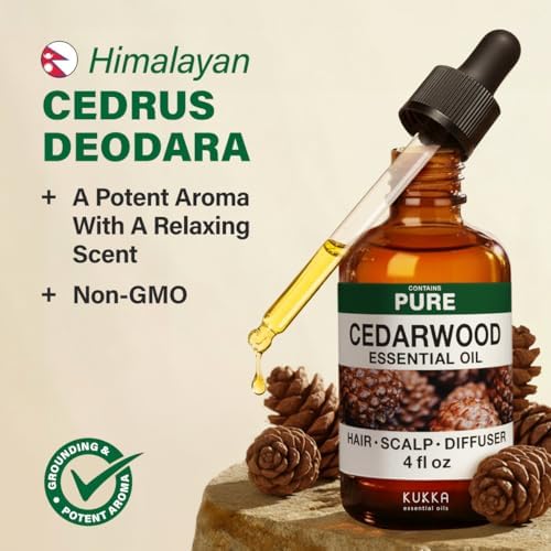 KUKKA Clove Essential Oils for Hair, Skin, Diffuser, and Aromatherapy USDA Organic | KUKKA Clove Essential Oils 4 Fl Oz