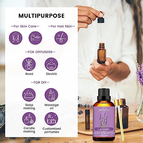 Yethious Pure Sandalwood Essential Oil for Aromatherapy & Diffuser - 10ML