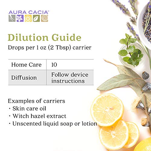 Aura Cacia Sandalwood Essential Oil for Skin Care and Centering Aura Cacia Sandalwood Essential Oil Jojoba Oil 0.5 fl.