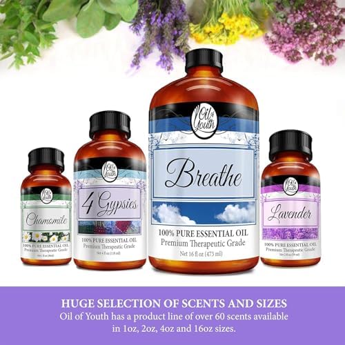 Pure & Therapeutic Grade Oil of Youth Frankincense Essential Oil for Skincare and Wellness | Oil of Youth Frankincense