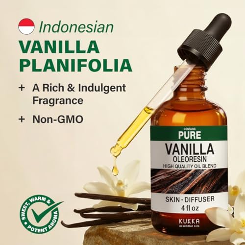 KUKKA Clove Essential Oils for Hair, Skin, Diffuser, and Aromatherapy USDA Organic | KUKKA Clove Essential Oils 4 Fl Oz