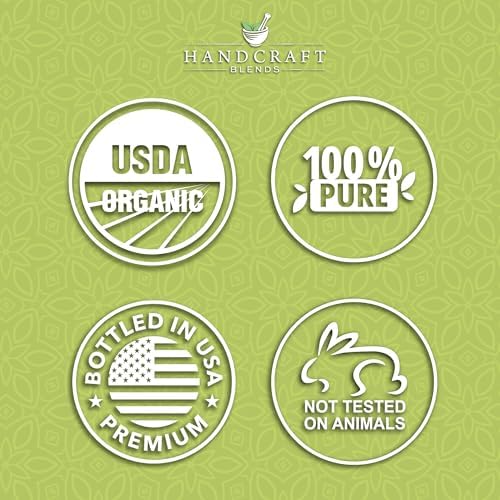 Handcraft Blends Organic Cedarwood Essential Oil - Premium Grade for Diffuser and Aromatherapy - USDA Organic - 1 Fl Oz