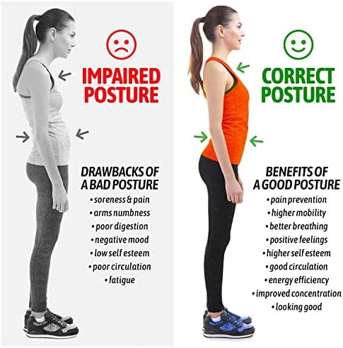 Bodywellness Posture Corrector for Men and Women (Regular) Bodywellness Fix Upper Back Brace for Clavicle Support (Regul