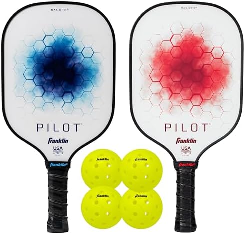 Franklin Sports Pilot Polypropylene Core Pickleball Paddle for Adults | Official USA Pickleball Paddle by Franklin Spor