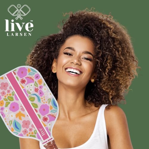 Premium Pickleball Paddle Racket - Durable Fiberglass - Honeycomb Core - Women - Match Play & Practice - Awesome Pop & S