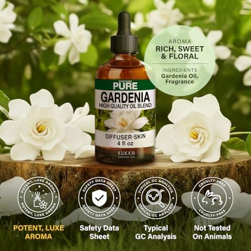 KUKKA Clove Essential Oils for Hair, Skin, Diffuser, and Aromatherapy USDA Organic | KUKKA Clove Essential Oils 4 Fl Oz