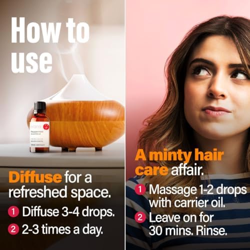 H'ana Sandalwood Essential Oil - 1.02 Fl Oz - for Hair and Skin, Aromatherapy, DIY Soap Making - ClimatePartner Certifie