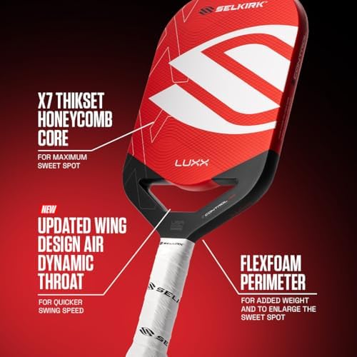 Selkirk Sport LUXX Control Pickleball Paddle - Carbon Fiber Paddles for Unmatched Control and Added Power | Selkirk Spo