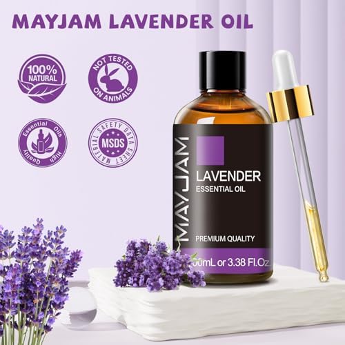 MAYJAM Indian Sandalwood Essential Oils for Skin Care and Hair Care - 100ml MAYJAM Indian Sandalwood Essential Oils fo