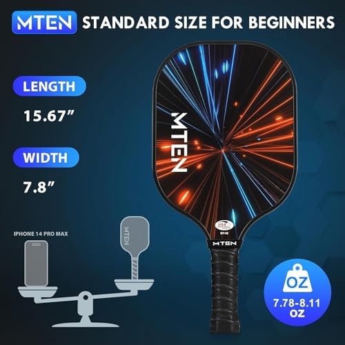USAPA Approved Fiberglass Surface Pickleball Set for Men and Women Global Recycled Standard