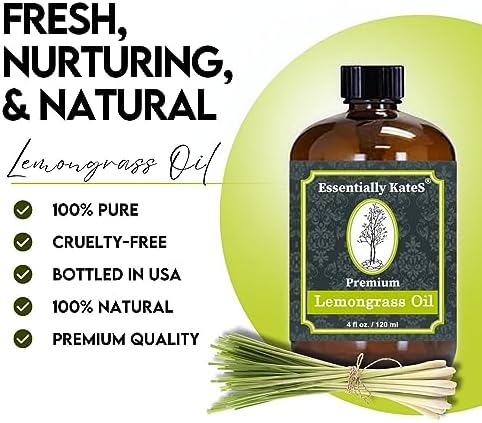 Premium Cinnamon Oil 4 Fl Oz for Cleaning and Aromatherapy - 100% Pure, Natural & Therapeutic - Perfect for Indoor and O