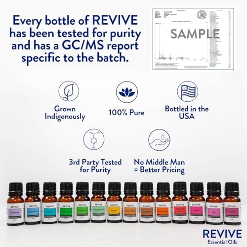 Revive Essential Oils Hawaiian Sandalwood Essential Oil - 100% Pure Therapeutic Grade, For Aromatherapy & Skin Care, Per