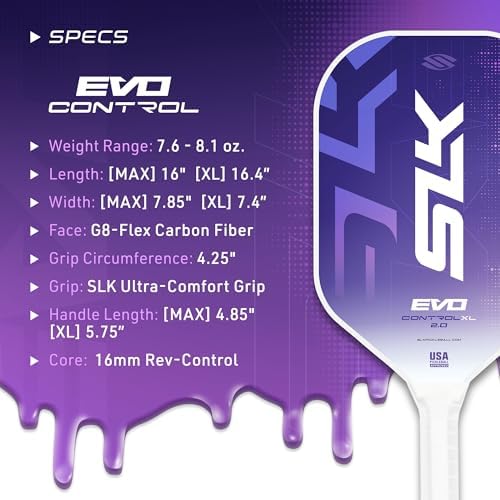 Selkirk Sport SLK Evo Pickleball Paddles for Power and Control Enthusiasts | Selkirk Sport SLK Evo Pickleball Paddles: