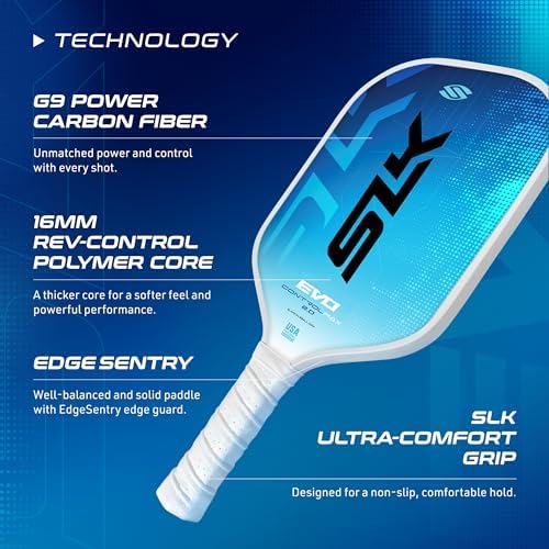 Selkirk Sport SLK Evo Pickleball Paddles for Power and Control Enthusiasts | Selkirk Sport SLK Evo Pickleball Paddles: