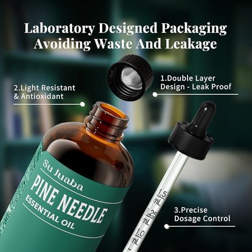 Sujuaba Sandalwood Oil for Diffuser and Skincare 4 Fl Oz - 100% Natural Aromatherapy Oil - Perfect for Relaxation and DI