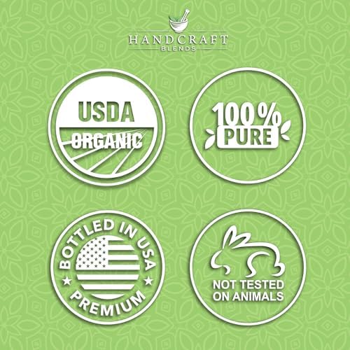 Handcraft Blends Organic Cedarwood Essential Oil - Premium Grade for Diffuser and Aromatherapy - USDA Organic - 1 Fl Oz