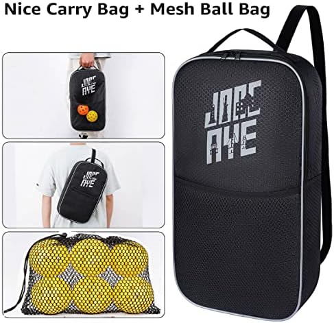 JoncAye USAPA Approved Pickleball Paddles Set of 4 for Adults, Men, Women, and Kids with Balls and Bag JoncAye USAPA App