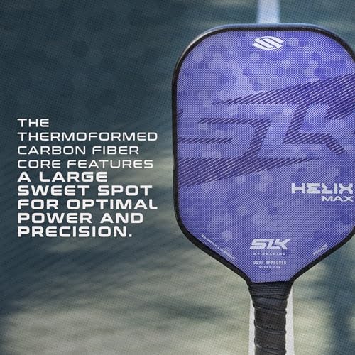 Thermoformed Carbon Fiber Pickleball Paddles for Unmatched Control | Selkirk Sport SLK Helix Pro Pickleball Paddle | Se