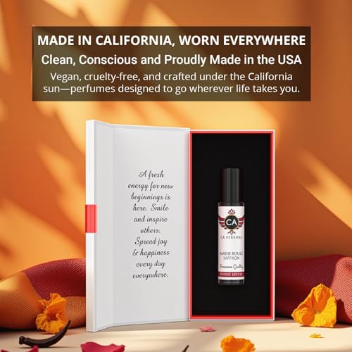 CA Perfume Unisex Gentle Fluidity Gold Fragrance Oil for Women & Men Travel Size TSA Ready Mini Parfum Body Oil Roll-on