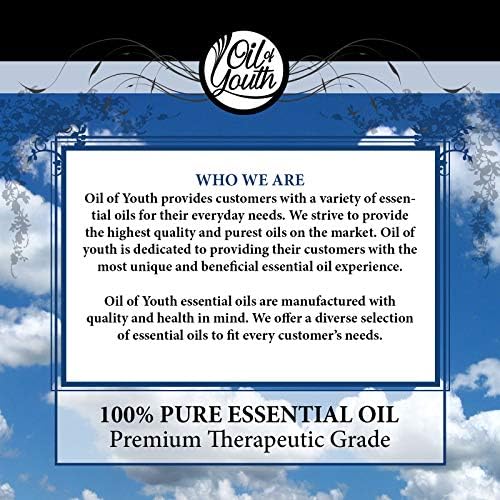 Pure & Therapeutic Grade Oil of Youth Frankincense Essential Oil for Skincare and Wellness | Oil of Youth Frankincense