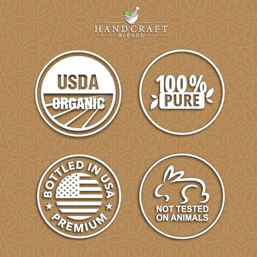 Handcraft Blends Organic Cedarwood Essential Oil - Premium Grade for Diffuser and Aromatherapy - USDA Organic - 1 Fl Oz