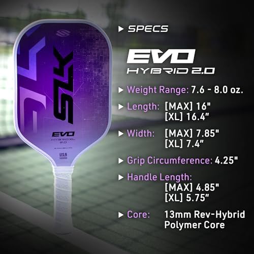Selkirk Sport SLK Evo Pickleball Paddles for Power and Control Enthusiasts | Selkirk Sport SLK Evo Pickleball Paddles:
