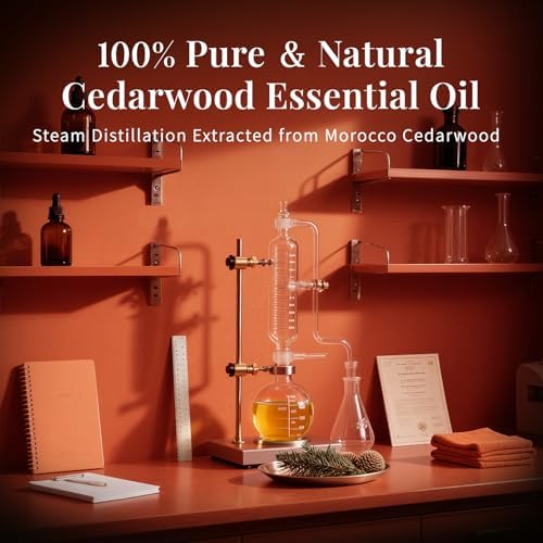 Sujuaba Sandalwood Oil for Diffuser and Skincare 4 Fl Oz - 100% Natural Aromatherapy Oil - Perfect for Relaxation and DI