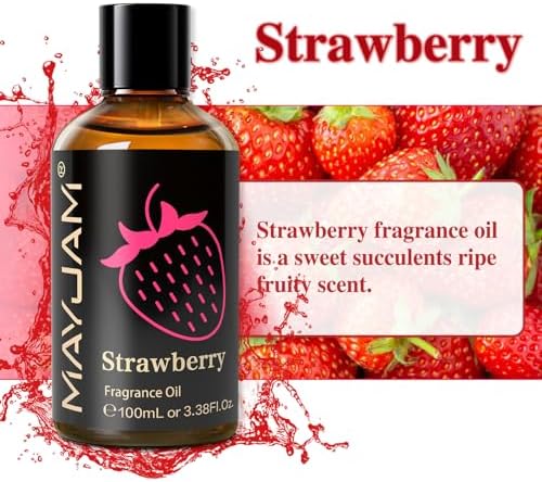 MAYJAM Sandalwood Essential Oil - Pure Fragrance Oil for Diffuser and Soap Candle Making, Ideal for Home and Office, 10