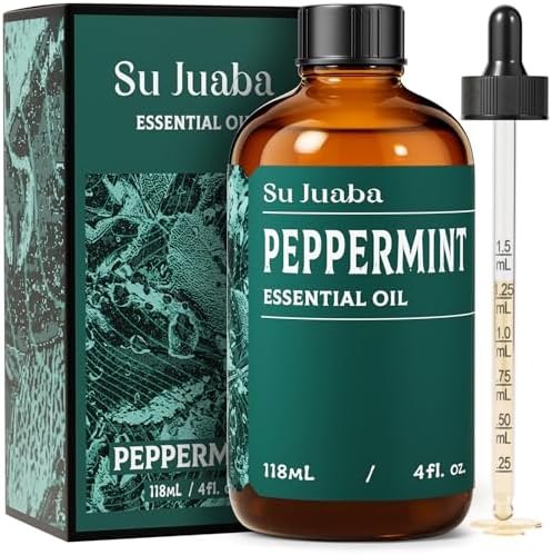 Sujuaba Sandalwood Oil for Diffuser and Skincare 4 Fl Oz - 100% Natural Aromatherapy Oil - Perfect for Relaxation and DI