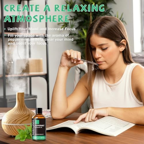 MAYJAM Indian Sandalwood Essential Oils for Skin Care and Hair Care - 100ml MAYJAM Indian Sandalwood Essential Oils fo