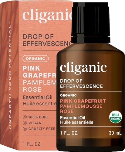Cliganic Organic Frankincense Essential Oil - Boswellia Serrata, 100% Pure Natural Undiluted, for Stress Relief and Rela