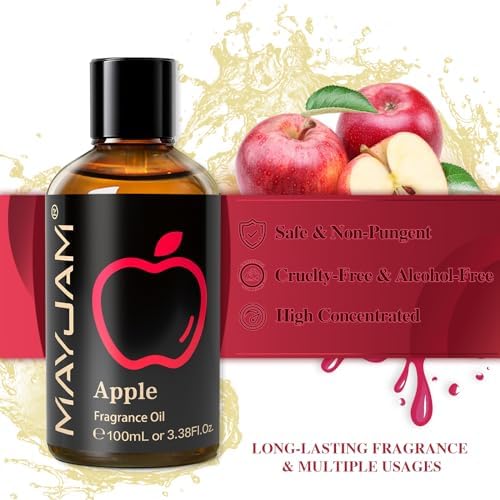 MAYJAM Sandalwood Essential Oil - Pure Fragrance Oil for Diffuser and Soap Candle Making, Ideal for Home and Office, 10