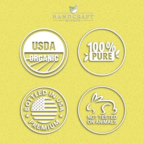 Handcraft Blends Organic Cedarwood Essential Oil - Premium Grade for Diffuser and Aromatherapy - USDA Organic - 1 Fl Oz