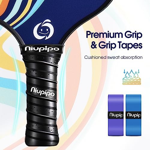 USAPA Approved Lightweight Pickleball Rackets for Casual Players | Durable Fiberglass Surface Picks with Polypropylene