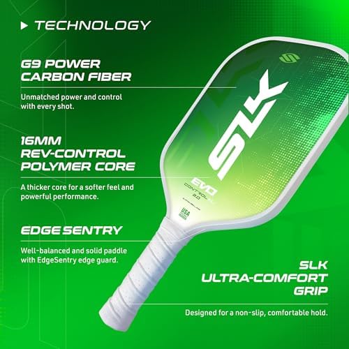Selkirk Sport SLK Evo Pickleball Paddles for Power and Control Enthusiasts | Selkirk Sport SLK Evo Pickleball Paddles: