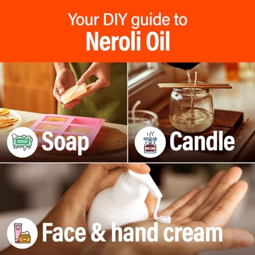 H'ana Sandalwood Essential Oil - 1.02 Fl Oz - for Hair and Skin, Aromatherapy, DIY Soap Making - ClimatePartner Certifie