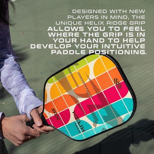 Thermoformed Carbon Fiber Pickleball Paddles for Unmatched Control | Selkirk Sport SLK Helix Pro Pickleball Paddle | Se