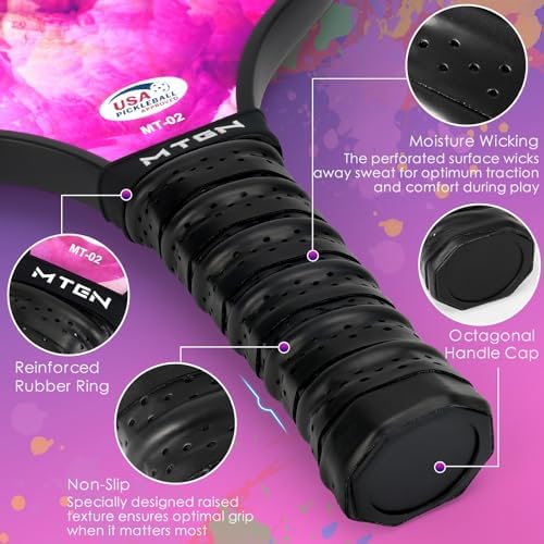 USAPA Approved Fiberglass Surface Pickleball Set for Men and Women Global Recycled Standard