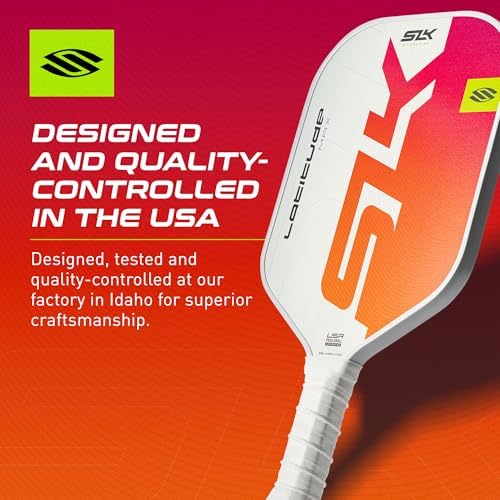 SLK Latitude & Nexus Pickleball Paddles: Graphite Face with SpinFlex Surface for Control and Power | REV-Core+ / SX4 Pol