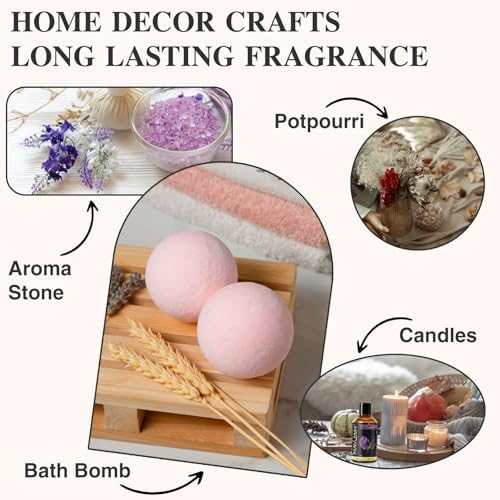 MAYJAM Sandalwood Essential Oil - Pure Fragrance Oil for Diffuser and Soap Candle Making, Ideal for Home and Office, 10