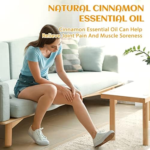 Evoke Occu Cinnamon and Lemon Essential Oils for Men - Relaxing at Home and Work - 4 Fl Oz Evoke Occu Cinnamon and Lemon