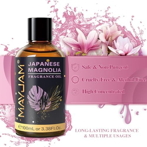 MAYJAM Sandalwood Essential Oil - Pure Fragrance Oil for Diffuser and Soap Candle Making, Ideal for Home and Office, 10