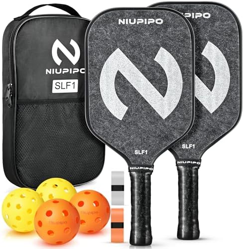 USAPA Approved Lightweight Pickleball Rackets for Casual Players | Durable Fiberglass Surface Picks with Polypropylene