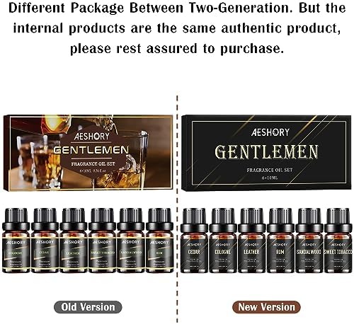 Woody Essential Oils Set for Candle Making & Diffuser - 6x10ML Teakwood, Sandalwood, Cedarwood, Cypress, Forest Pine, F