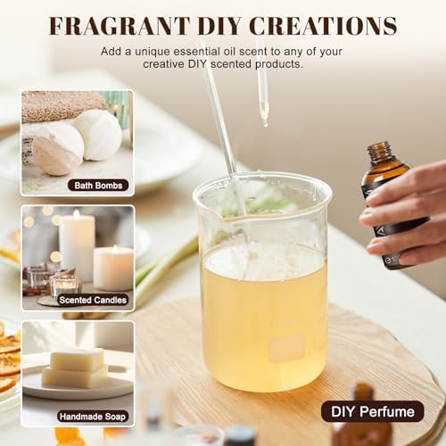 MAYJAM Indian Sandalwood Essential Oils for Skin Care and Hair Care - 100ml MAYJAM Indian Sandalwood Essential Oils fo